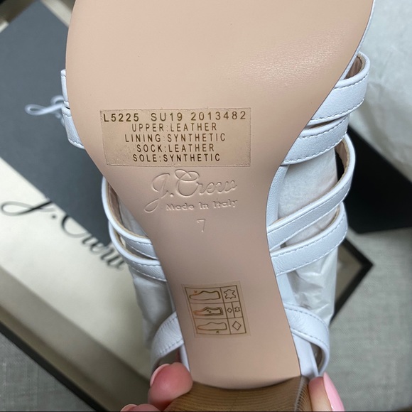 J. Crew Stella Strappy Block-Heel Sandals NWT - Picture 5 of 8